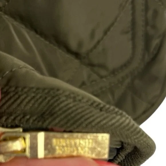 BRITISH KHAKI Womens Quilted Vest Equestrian Old Money Dark Academia green small - Picture 7 of 13